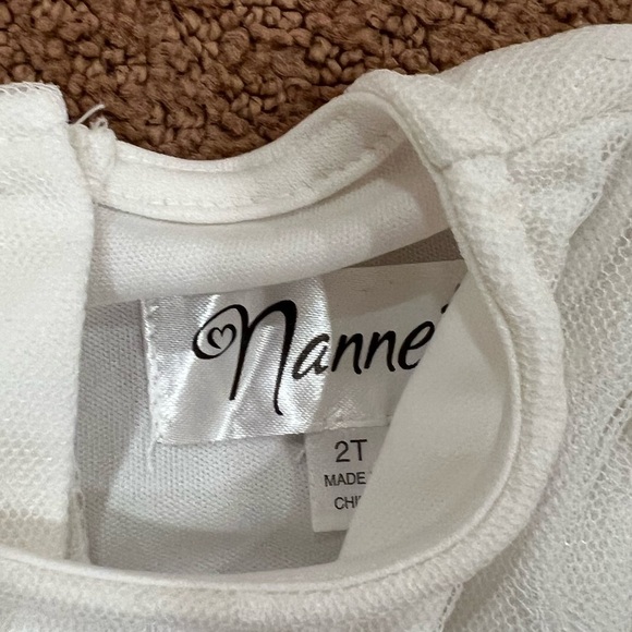 Nannette Floral Dress with Lace Top Size 2T - Picture 2 of 3